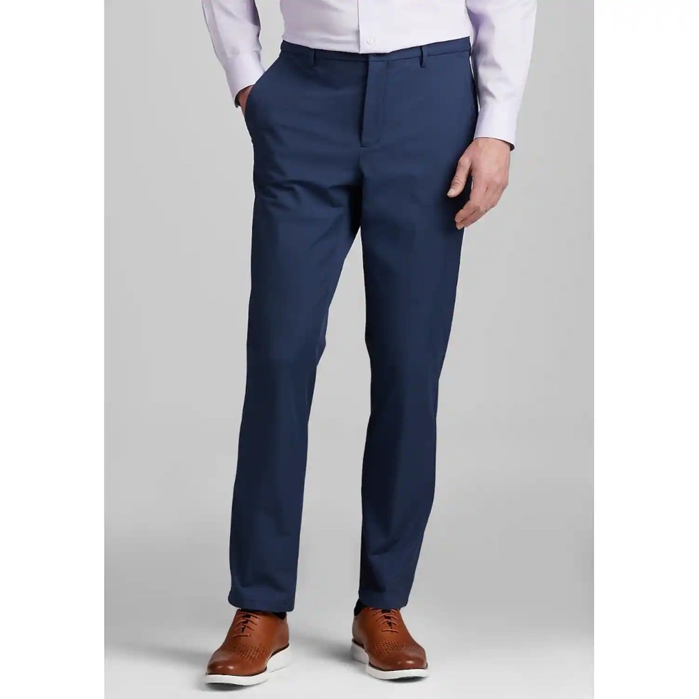Joseph A. Bank Navy Traveller Pants